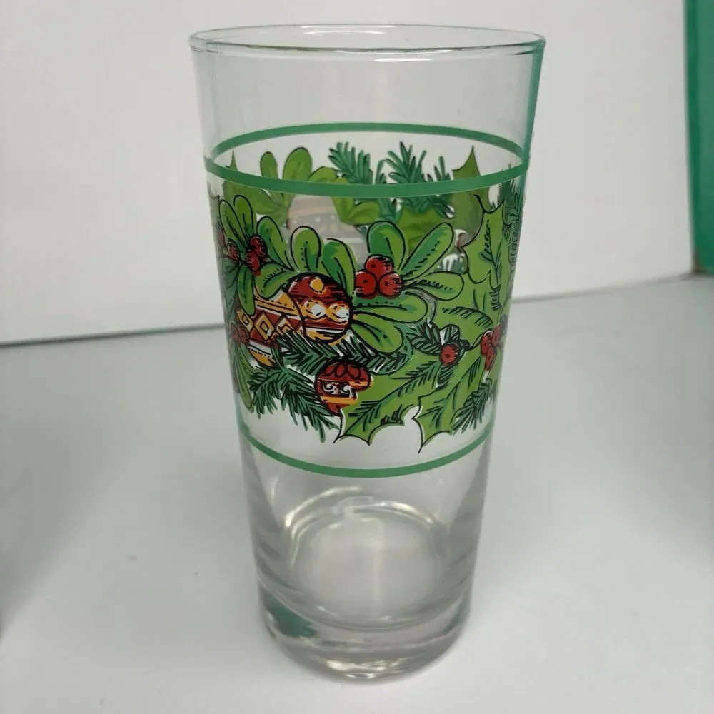 Libbey vintage christmas